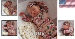 Reborn Baby Girl Doll 20 Inch Lifelike Newborn Kids Safe Play Role Play