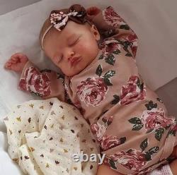 Reborn Baby Girl Doll 20 Inch Lifelike Newborn Kids Safe Play Role Play