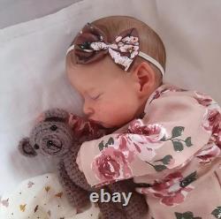 Reborn Baby Girl Doll 20 Inch Lifelike Newborn Kids Safe Play Role Play