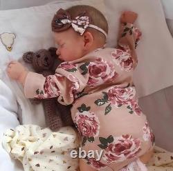 Reborn Baby Girl Doll 20 Inch Lifelike Newborn Kids Safe Play Role Play