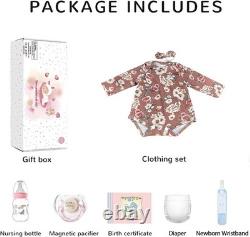 Reborn Baby Girl Doll 20 Inch Lifelike Newborn Kids Safe Play Role Play