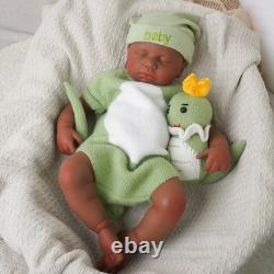 Reborn Baby Girl Dolls Silicone Full Body 18.9Inch Realistic Newborn Baby 6.83lb