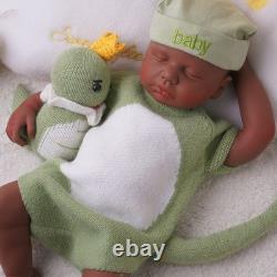 Reborn Baby Girl Dolls Silicone Full Body 18.9Inch Realistic Newborn Baby 6.83lb