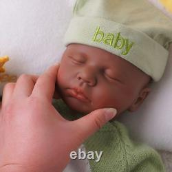 Reborn Baby Girl Dolls Silicone Full Body 18.9Inch Realistic Newborn Baby 6.83lb