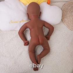 Reborn Baby Girl Dolls Silicone Full Body 18.9Inch Realistic Newborn Baby 6.83lb