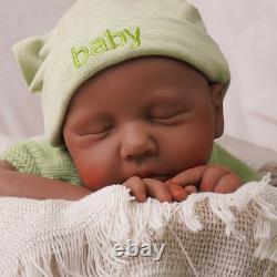 Reborn Baby Girl Dolls Silicone Full Body 18.9Inch Realistic Newborn Baby 6.83lb