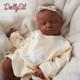 Reborn Baby Girl Dolls Silicone Full Body Realistic Newborn Baby 18.9 Inch