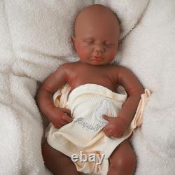 Reborn Baby Girl Dolls Silicone Full Body Realistic Newborn Baby 18.9 Inch