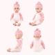 Reborn Doll Realistic Baby 18 Silicone Soft Body Lifelike Newborn Doll Baby Toy
