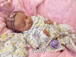 Reborn Girl Heavy 18 Inch Baby Realborn Alyssa Asleep Doll Artist To Tv And Film