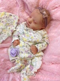 Reborn Girl Heavy 18 Inch Baby Realborn Alyssa Asleep Doll Artist To Tv And Film