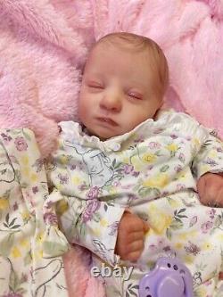 Reborn Girl Heavy 18 Inch Baby Realborn Alyssa Asleep Doll Artist To Tv And Film