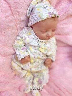 Reborn Girl Heavy 18 Inch Baby Realborn Alyssa Asleep Doll Artist To Tv And Film