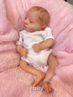 Reborn Girl Heavy 18 Inch Baby Realborn Alyssa Asleep Doll Artist To Tv And Film