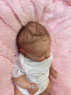 Reborn Girl Heavy 18 Inch Baby Realborn Alyssa Asleep Doll Artist To Tv And Film