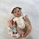 Reborn Toddler Girl Super Cute Brown Hair Brown Eyes Open Mouth