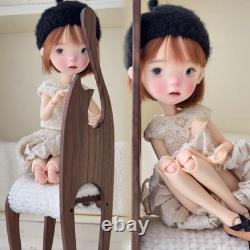 Resin 1/6 BJD Doll Free Eyes Face Makeup Flexible Joints Body Landoudou Girl Toy