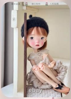 Resin 1/6 BJD Doll Free Eyes Face Makeup Flexible Joints Body Landoudou Girl Toy
