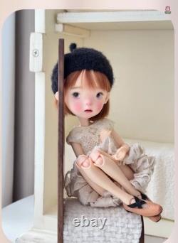 Resin 1/6 BJD Doll Free Eyes Face Makeup Flexible Joints Body Landoudou Girl Toy
