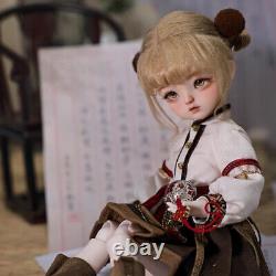Resin 1/6 BJD Doll SD Ball Joint Doll Girl Camellia New Chinese Full Set Gifts