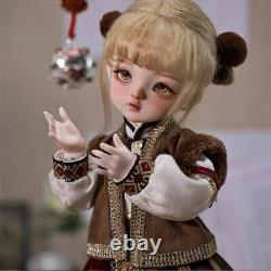 Resin 1/6 BJD Doll SD Ball Joint Doll Girl Camellia New Chinese Full Set Gifts