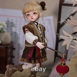 Resin 1/6 BJD Doll SD Ball Joint Doll Girl Camellia New Chinese Full Set Gifts