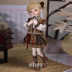 Resin 1/6 BJD Doll SD Ball Joint Doll Girl Camellia New Chinese Full Set Gifts