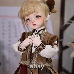 Resin 1/6 BJD Doll SD Ball Joint Doll Girl Camellia New Chinese Full Set Gifts