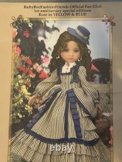 Ruby Red Fashion Friends Rose in Yellow & Blue Fan Club Edition plus Case Ruby Red Fashion Friends Rose in Yellow & Blue Fan Club Edition plus Case