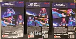 SET IN HAND K-POP Demon Hunters Core Huntrix Rumi Zoey Mira Dolls BOX DAMAGE