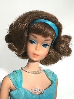 SIDE PART American Girl SIDEPART 1966 vintage BROWNETTE Barbie + Gold N Glamour