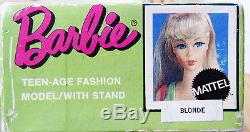 SPECTACULAR MIB Vintage Blonde Standard Barbie Doll MINT