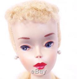 SPECTACULAR Vintage # 3 Blonde Ponytail Barbie Doll MINT