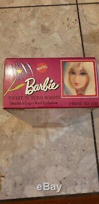 STUNNING! Vintage Dark Brunette FLIP Twist'N Turn TNT Barbie Doll NRFB #1160