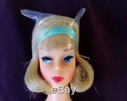 SUPER RARE American Girl Barbie 1965 side part blonde High Color PRISTINE