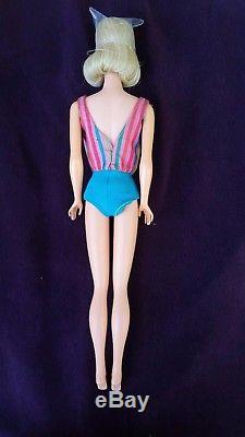 SUPER RARE American Girl Barbie 1965 side part blonde High Color PRISTINE