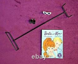 SWEET #5 Vintage Barbie Blond PONYTAIL SS Accs Glasses Std Repr Box NO Green BIN