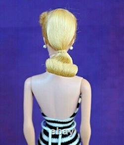 SWEET #5 Vintage Barbie Blond PONYTAIL SS Accs Glasses Std Repr Box NO Green BIN