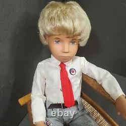 Sasha School Boy Gregor 314S Blonde England Vintage 1980s Estate Displayed PR5