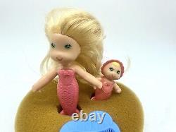 Sea Wees SANDY BABY STAR Doll Complete 1979 Comb Lily Pad Sponge Kenner Vintage