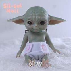 Sil-Gel Mall Silicone Elf Doll 13.5? Cute Reborn Baby Dolls Full Body Silicone