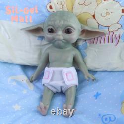 Sil-Gel Mall Silicone Elf Doll 13.5? Cute Reborn Baby Dolls Full Body Silicone
