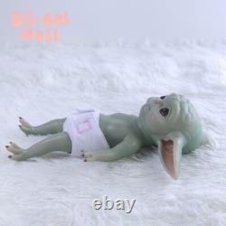 Sil-Gel Mall Silicone Elf Doll 13.5? Cute Reborn Baby Dolls Full Body Silicone