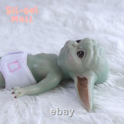 Sil-Gel Mall Silicone Elf Doll 13.5? Cute Reborn Baby Dolls Full Body Silicone
