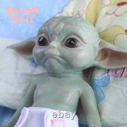 Sil-Gel Mall Silicone Elf Doll 13.5? Cute Reborn Baby Dolls Full Body Silicone