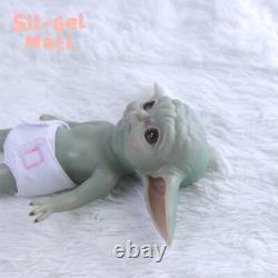 Sil-Gel Mall Silicone Elf Doll 13.5? Cute Reborn Baby Dolls Full Body Silicone