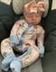 Silicone Head Cuddle Doll Baby 22 Aero Asleep Rooted Hair Caucasian Boy Girl