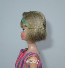 Silver Ash Blonde Tan Skin High Color Japanese Side-Part American Girl Barbie
