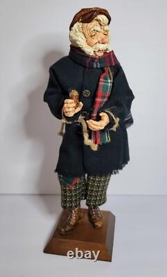 Simpich Peasant Man with Pipe Character Doll