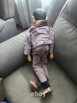 Slappy Dummy, Ventriloquist Star of Goosebumps Eyes Glow With Shoes